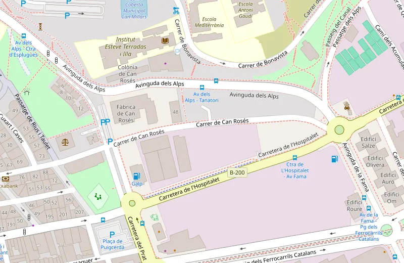 Mapa de la ubicación de Rednapack Logistic & Transport S.L. en Cornellà de Llobregat — se abre en Google Maps en una pestaña nueva